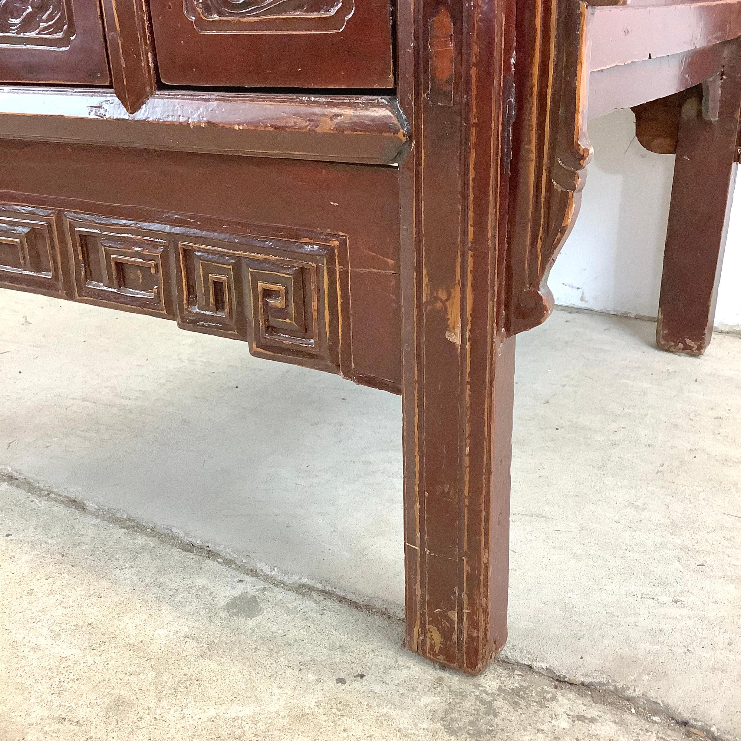 Table à tiroirs de la dynastie Qing du 19e siècle en vente 9