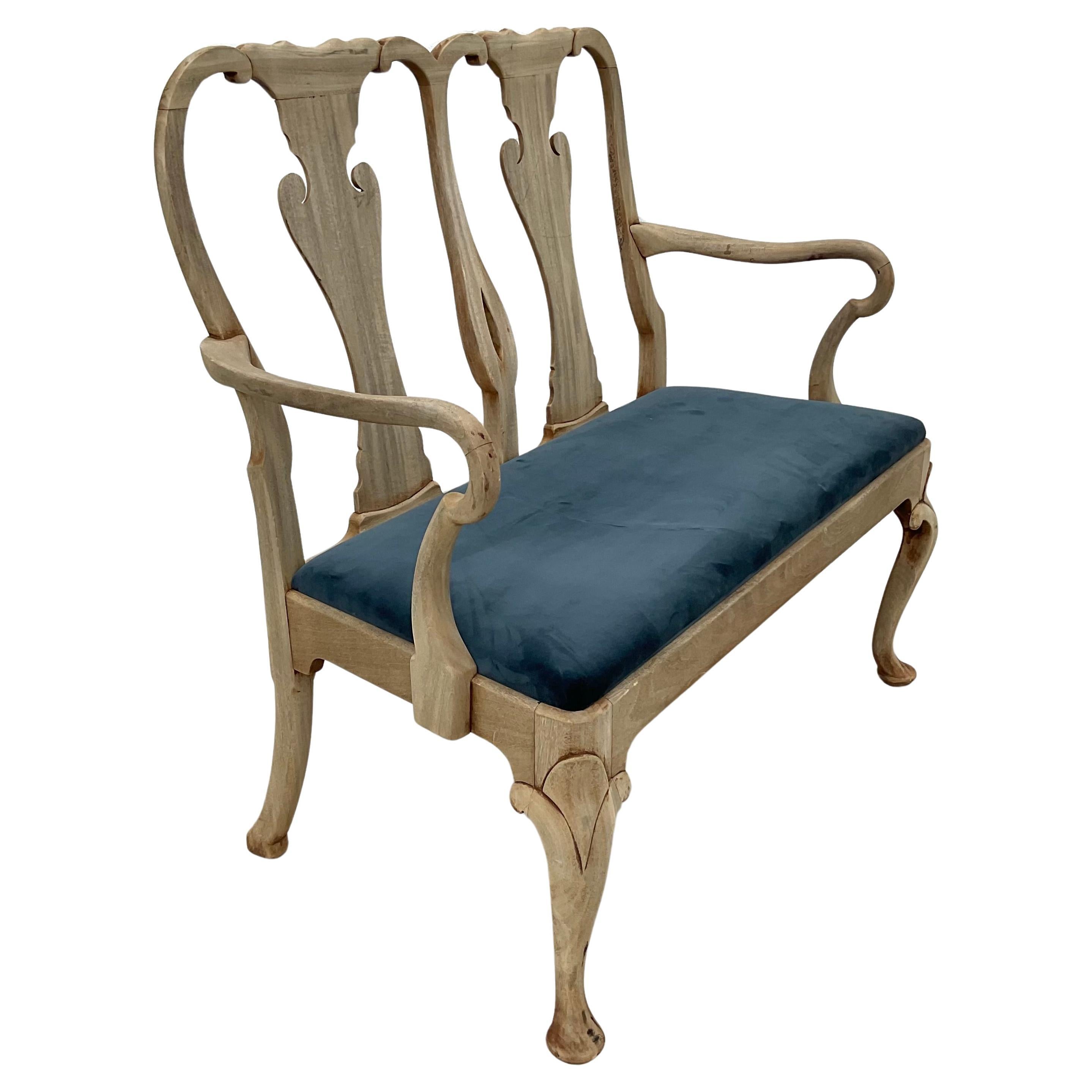 Queen Anne-Sessel aus dem 19. Jahrhundert (Englisch) im Angebot