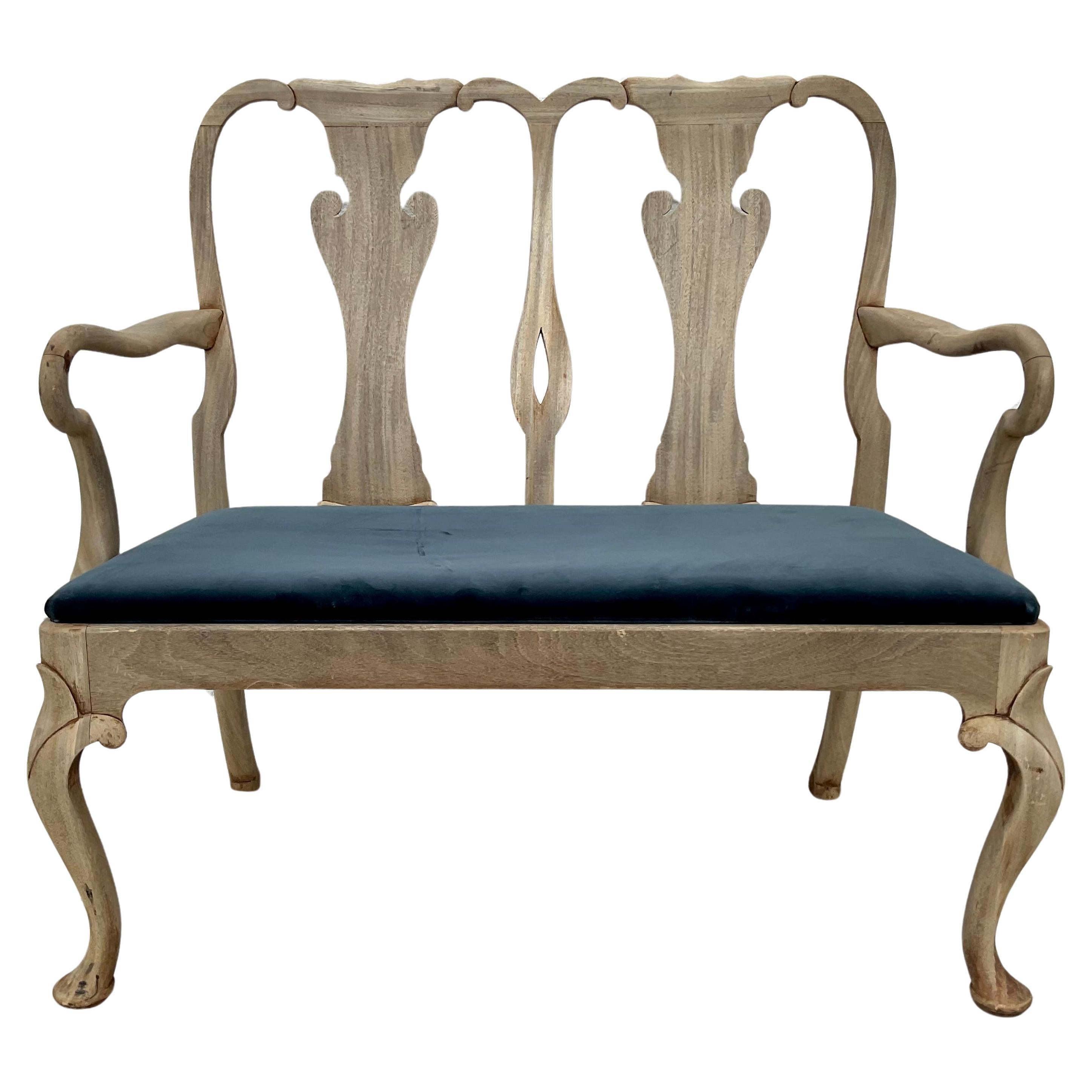 Queen Anne-Sessel aus dem 19. Jahrhundert im Angebot 2