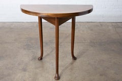 19th Century Queen Anne Style Mahogany Folding Game Table