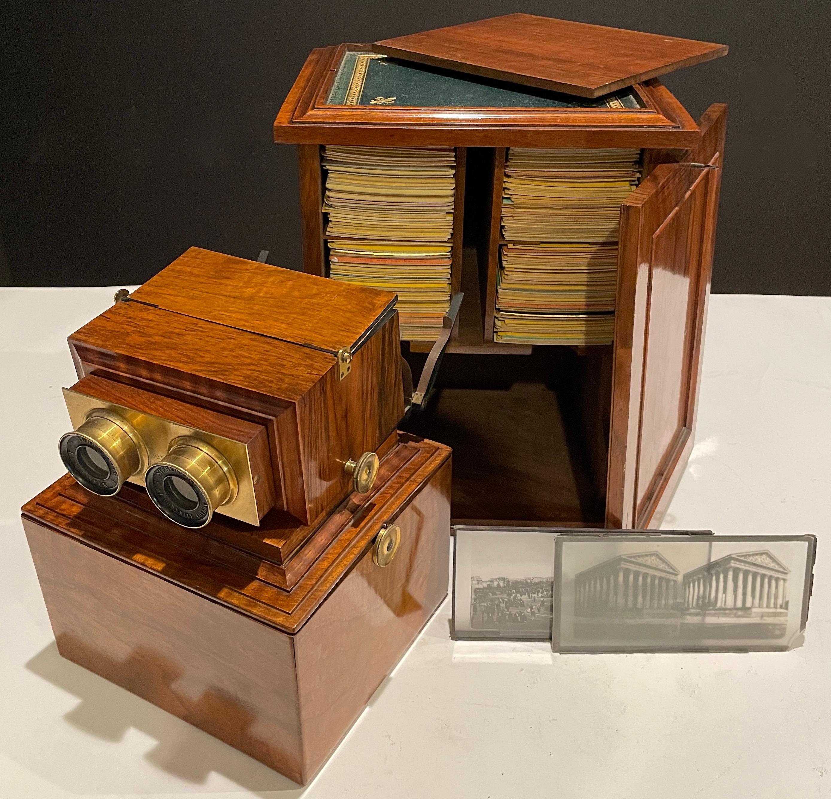 English 19th Century R. & J. Beck Stereoscope For Sale