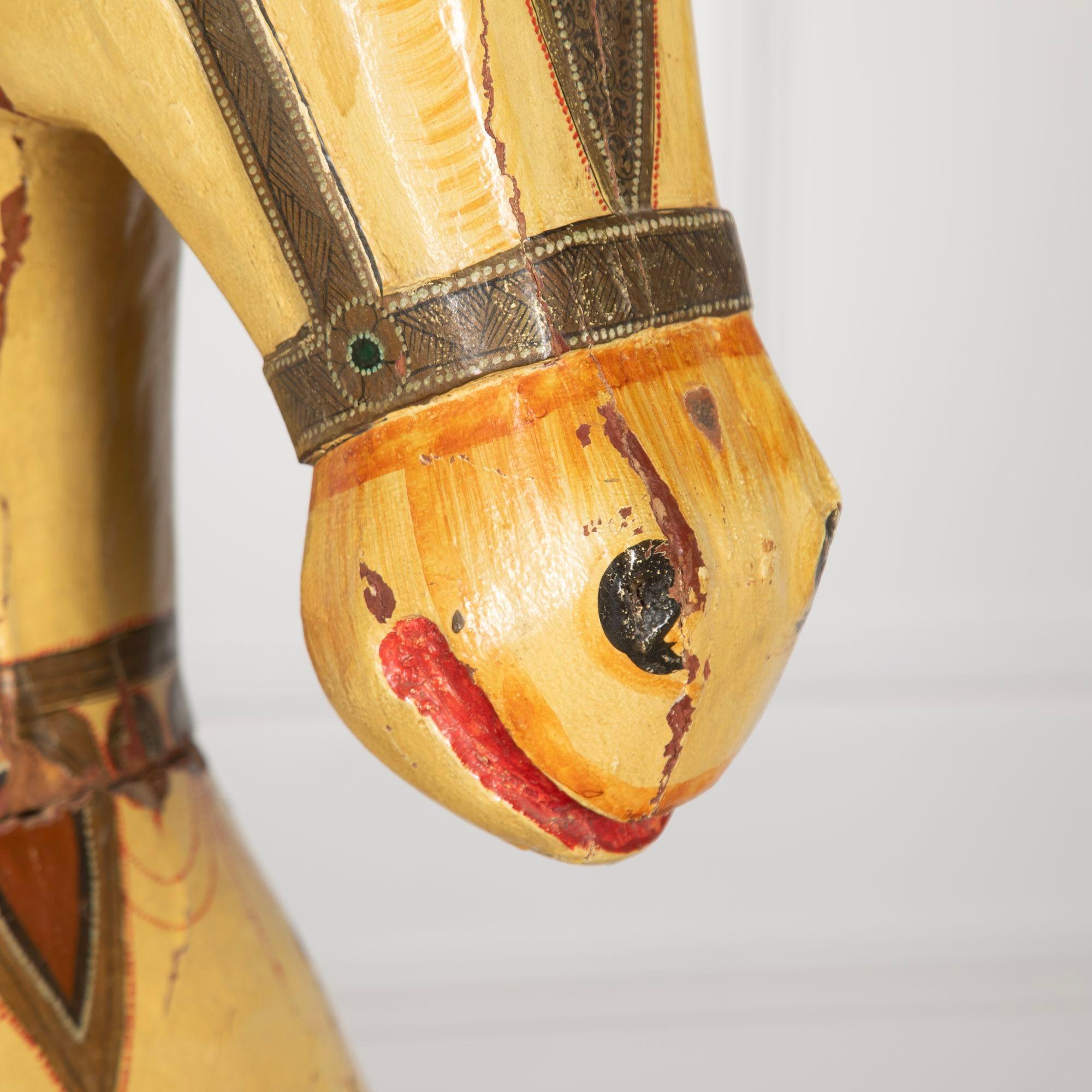 19th Century Rajasthani Wedding Horse 4