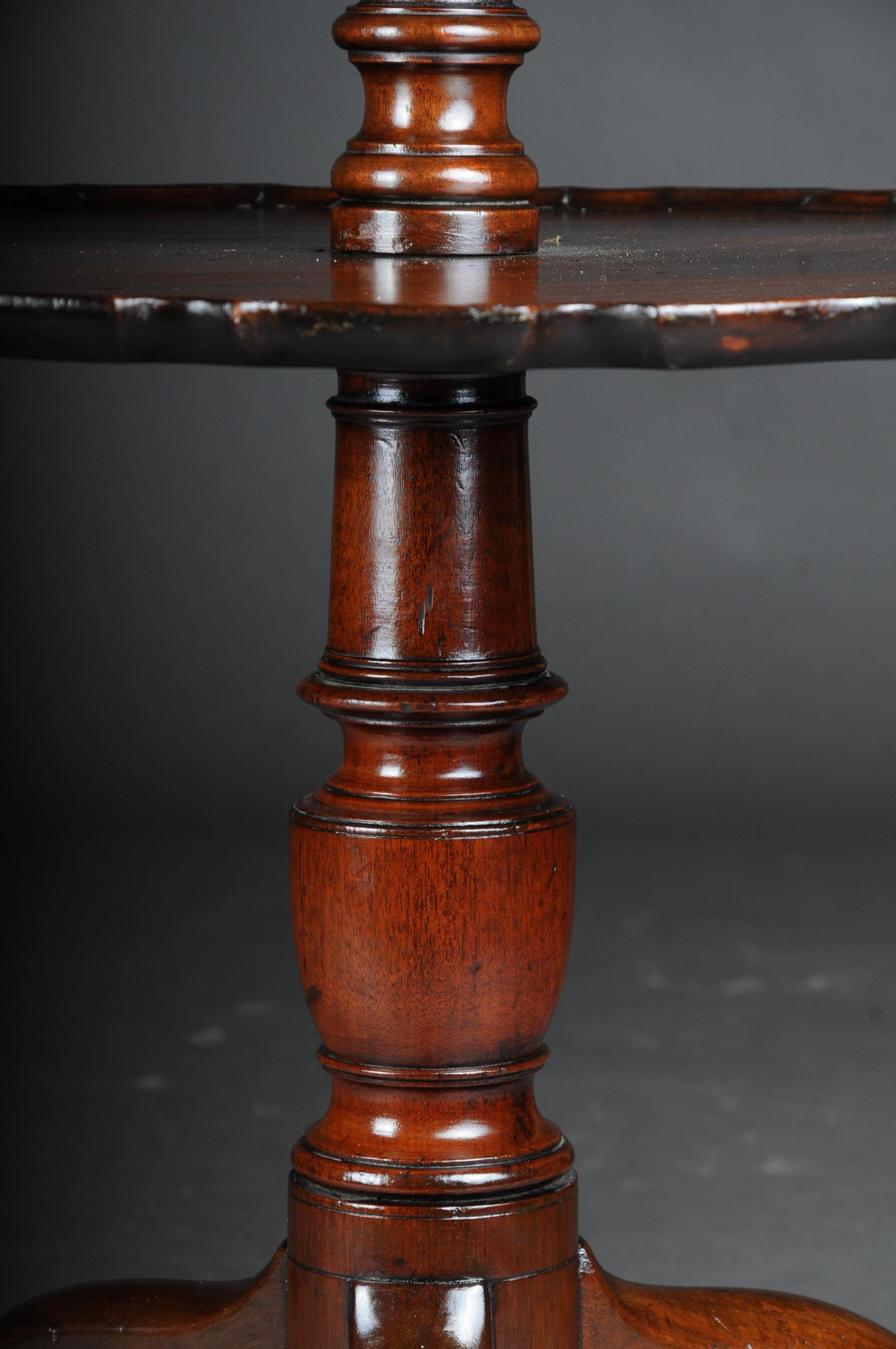 19th Century Rare English Side Table / Étagère, Victorian, Mahogany For Sale 1