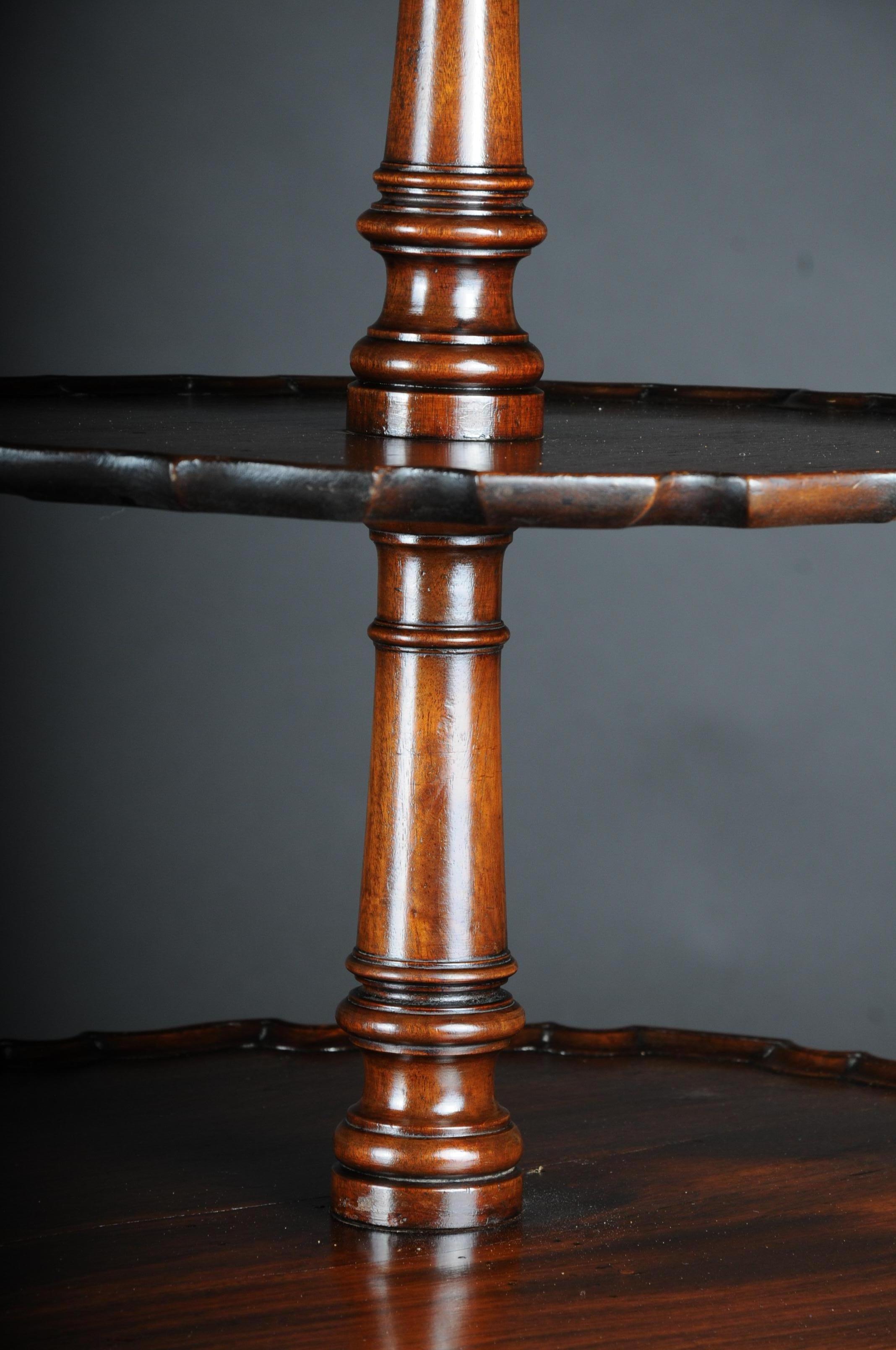 Acajou Rare table d'appoint / étagère anglaise du 19ème siècle, victorienne, acajou en vente