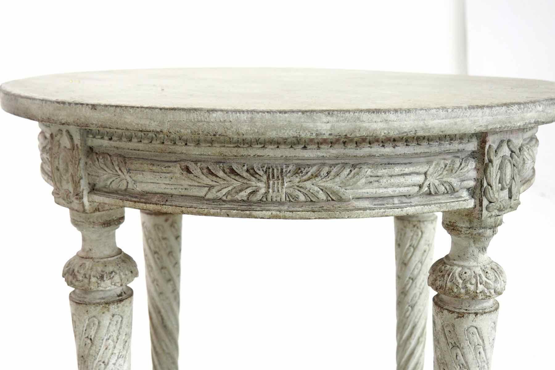 19th Century Rare Freestanding Gustavian Style Centre Table 2