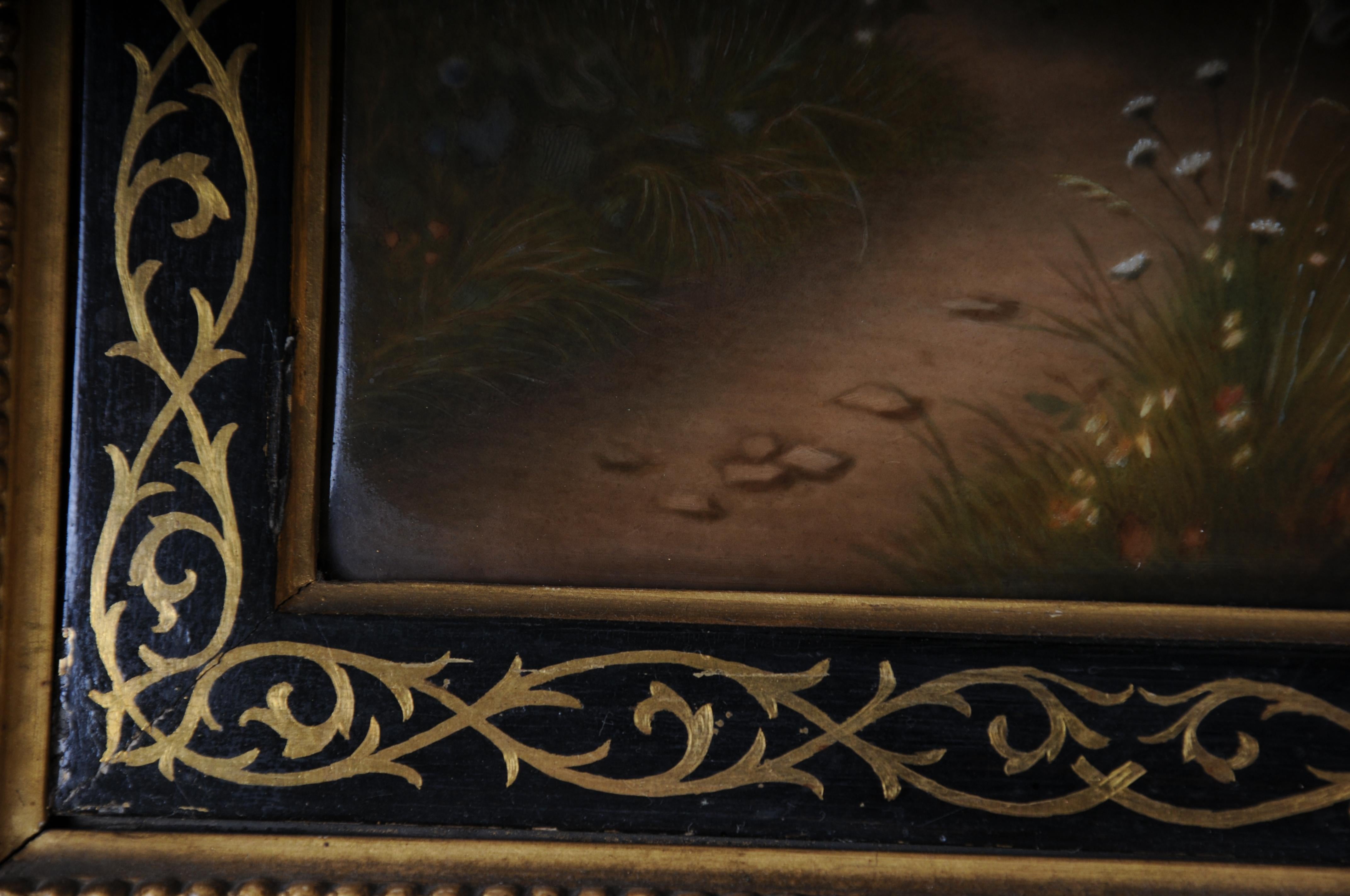 19th Century RARE KPM Berlin porcelain plaque, Carl Meinelt For Sale 5