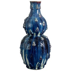 Antique 19th Century Rare Large Qing Dynasty Flambé Vase