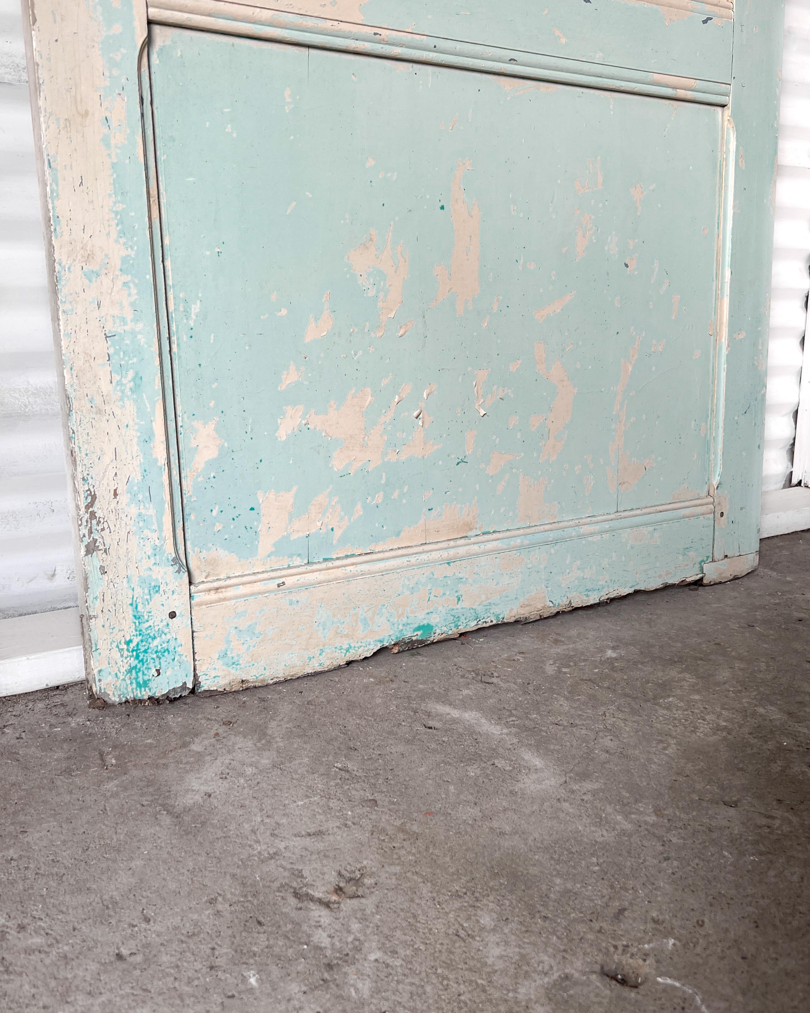 19th Century Reclaimed 2-Lite French Door For Sale 10