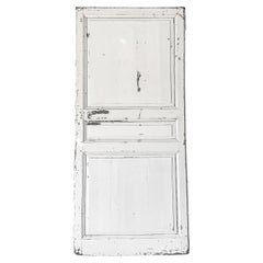 Antique 19th Century Reclaimed French 3 Panel Interior Door