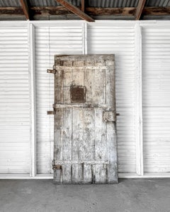 19th Century Reclaimed French Courtyard Entrance Door