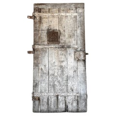 19th Century Reclaimed French Courtyard Entrance Door