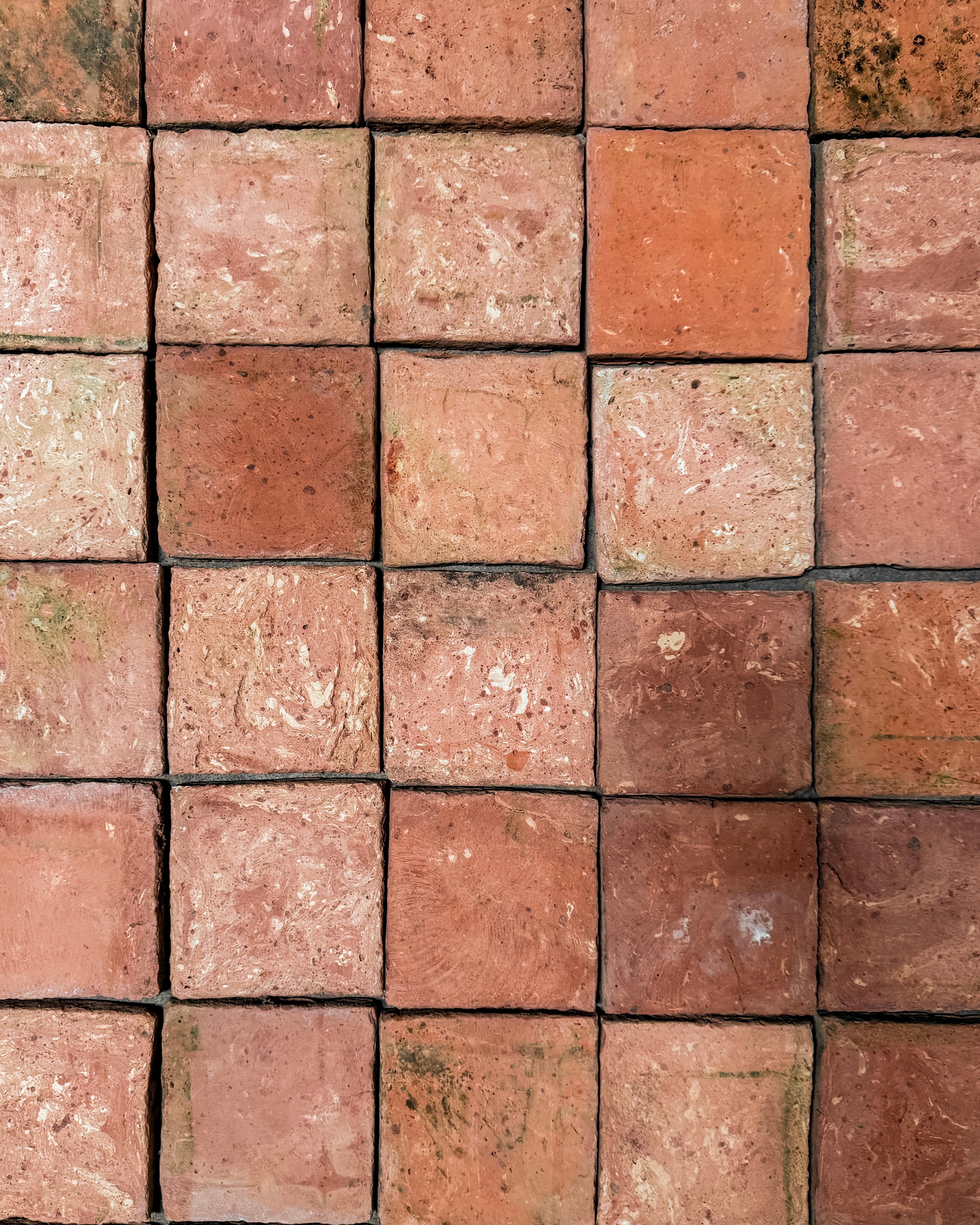 Piastrelle in terracotta francese recuperate del XIX secolo, 18 SF In condizioni buone in vendita a Mckinney, TX