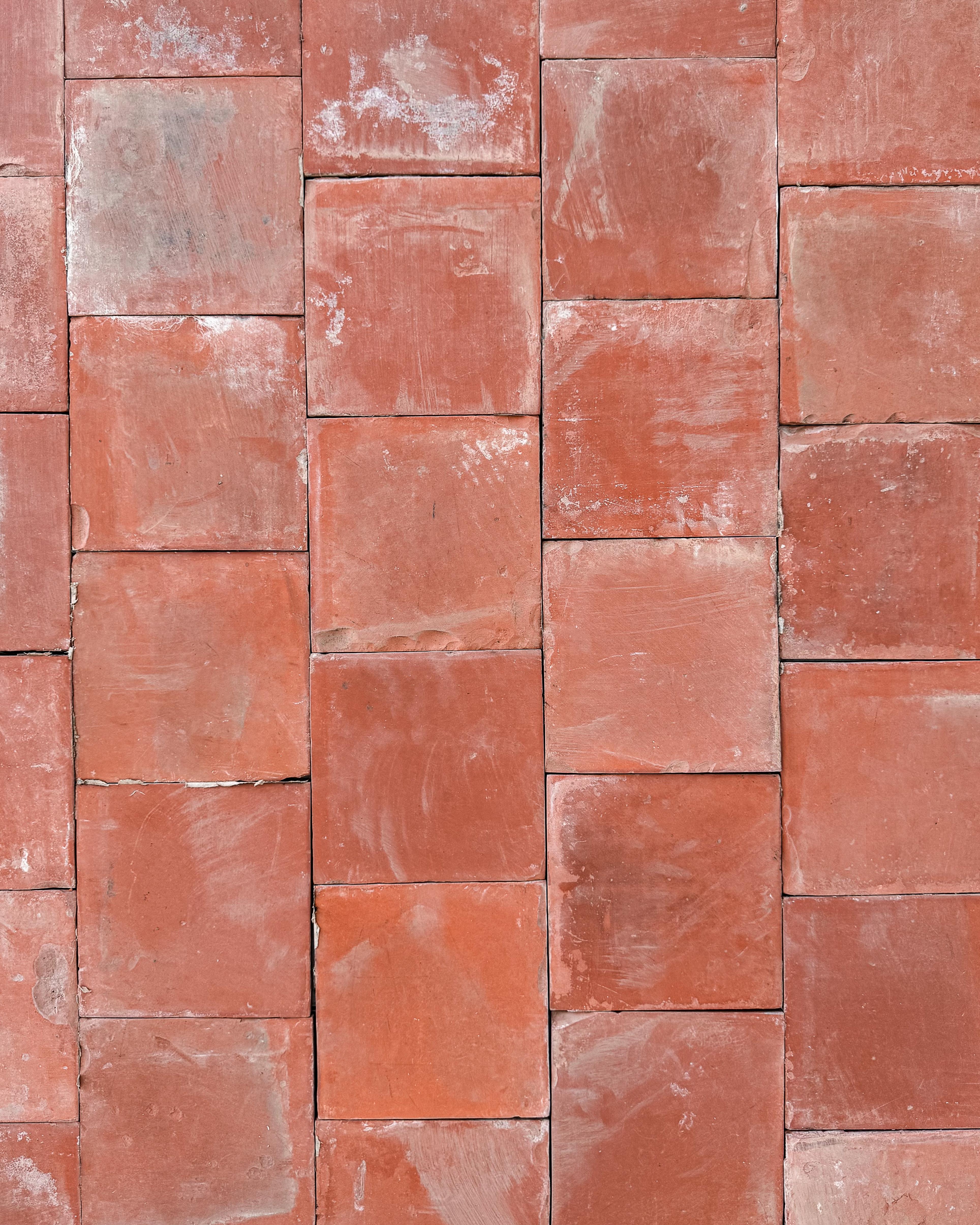 Piastrelle in terracotta francese del XIX secolo, 33SF in vendita 6