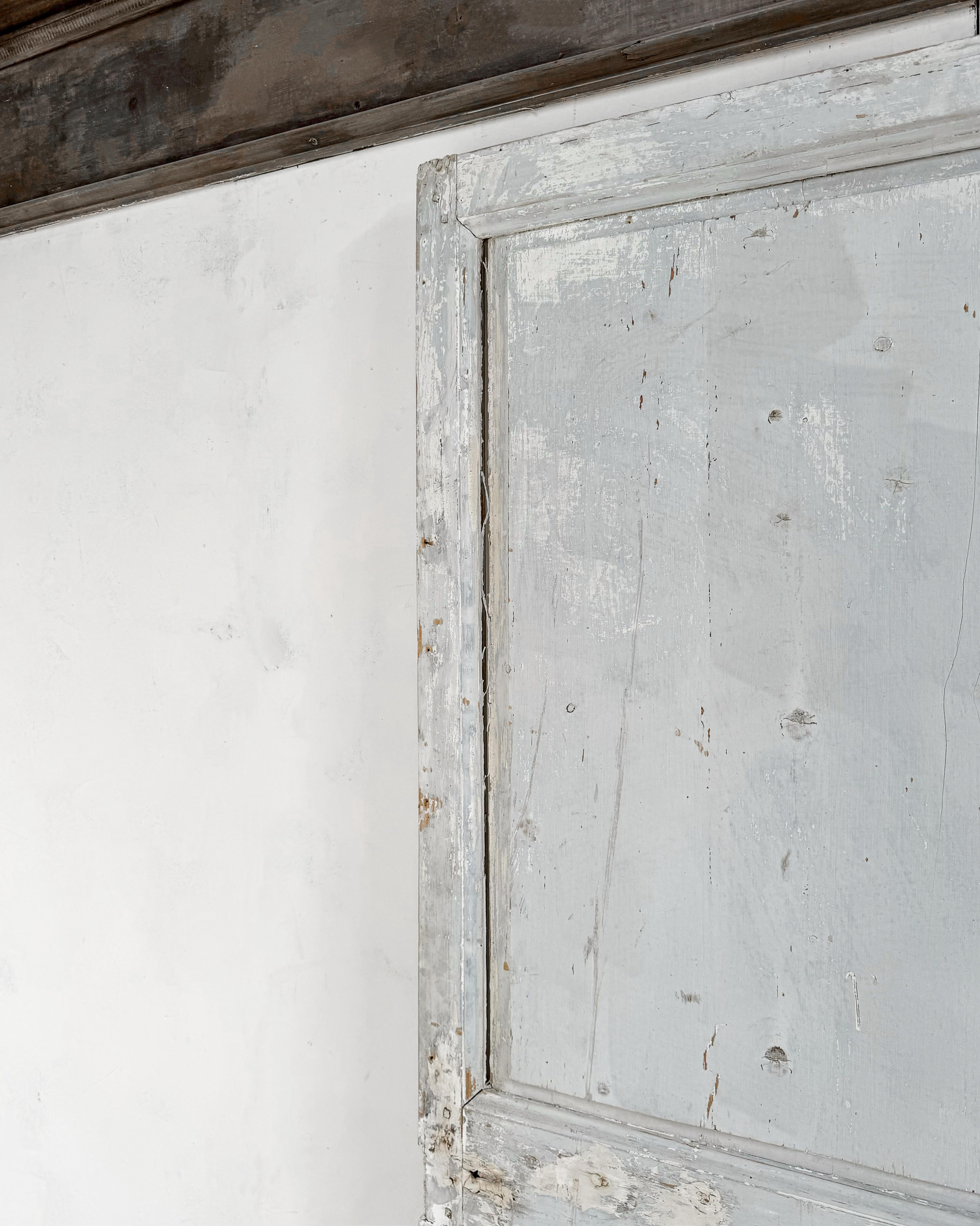 Puerta de armario francesa recuperada del siglo XIX en venta 2