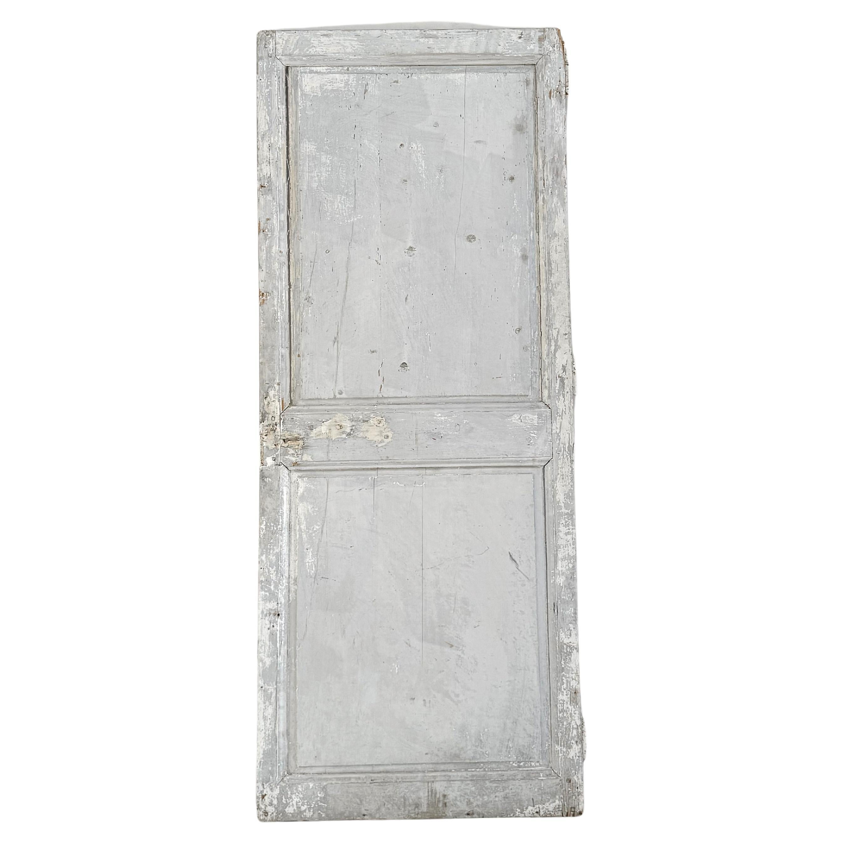 Porte de garde-robe française récupérée du 19ème siècle