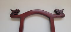 19th Century Red Lacquer Ladder