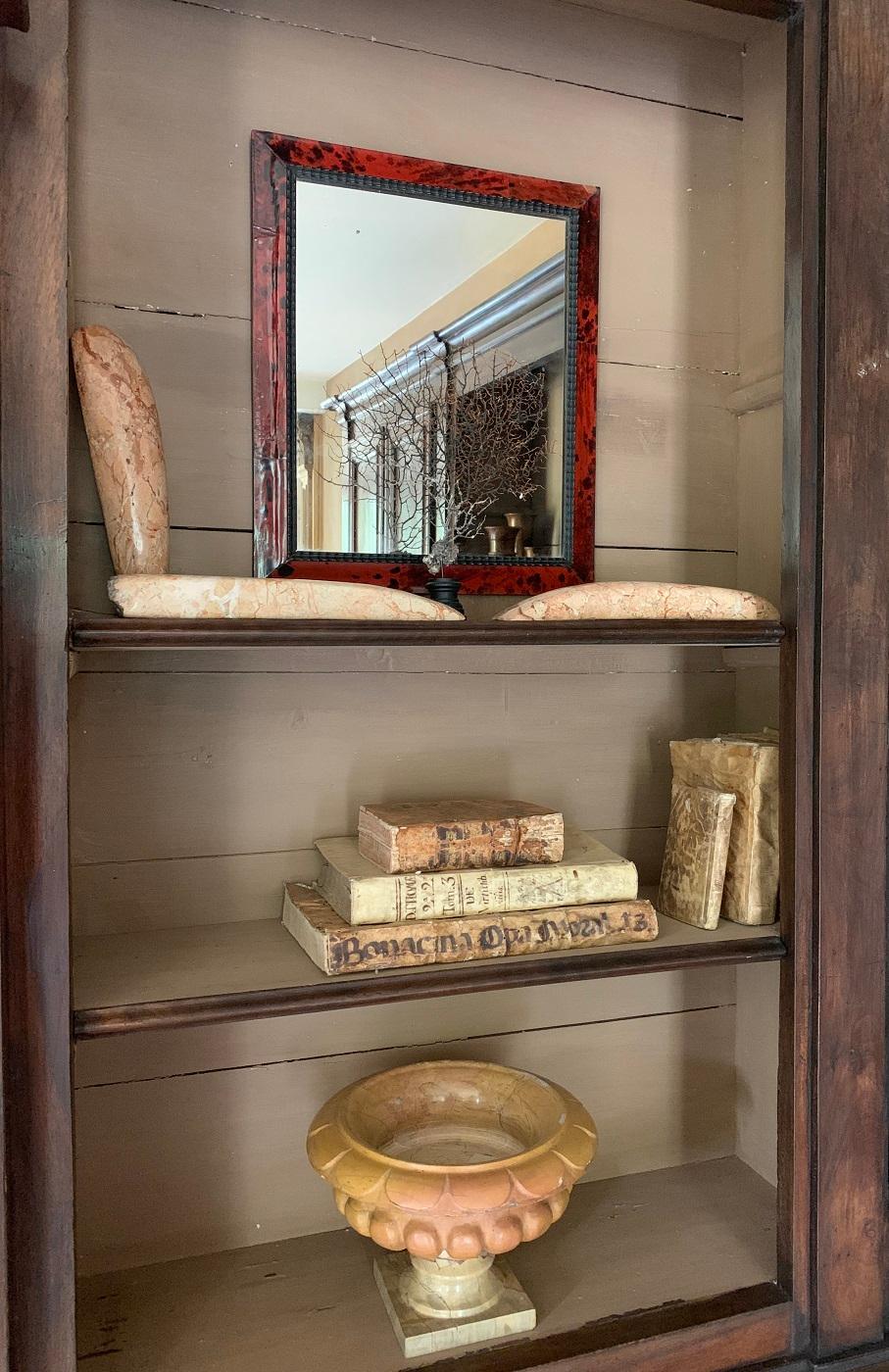 A 19th century French mirror. Some small lacunes and restaurations, overall in good shape.