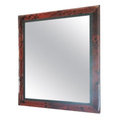 19th Century red Mirror