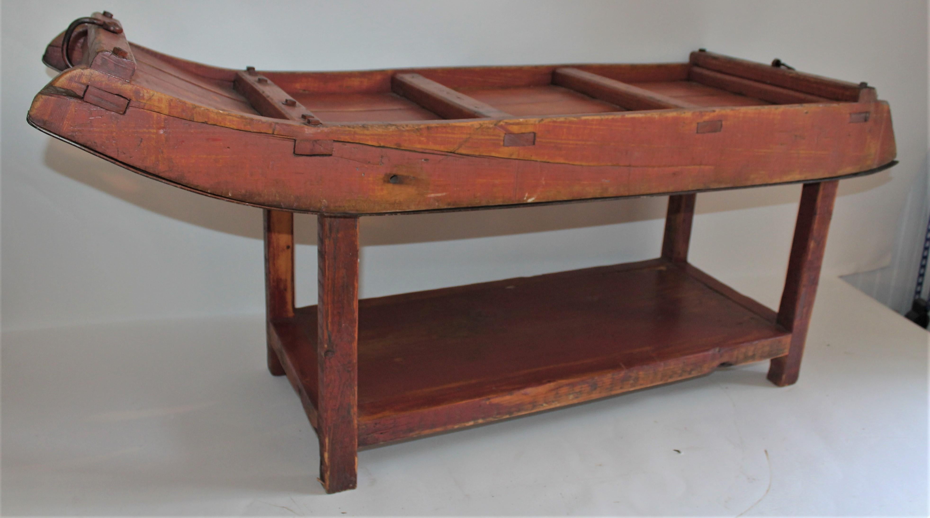 sled coffee table for sale