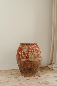 19th Century Red Terra Cotta Jar