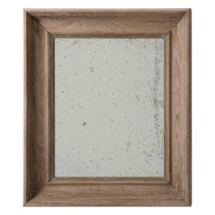 19th Century Red Wood Oak Mirror
