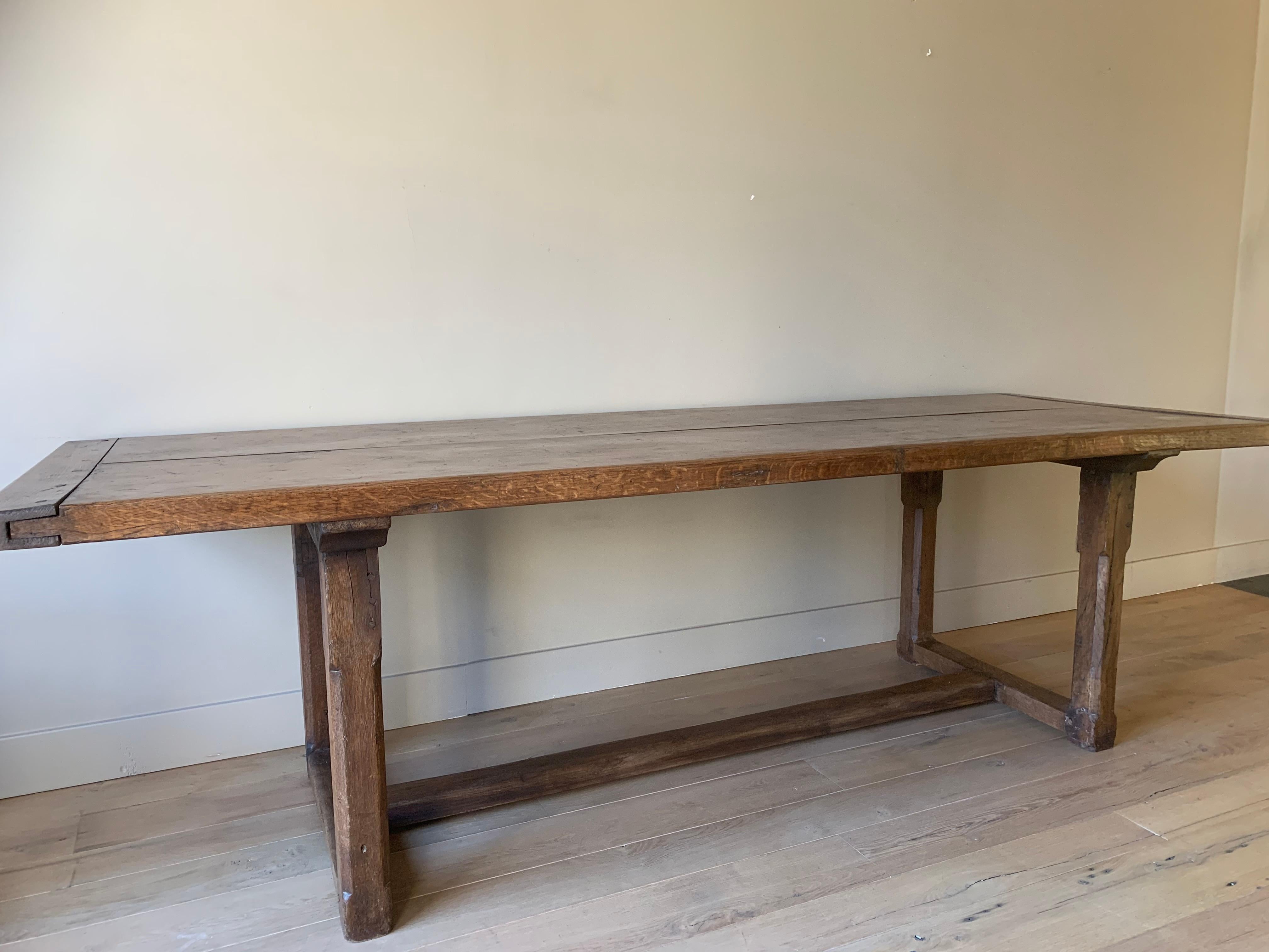 19th Century Refectory Farm Table 5