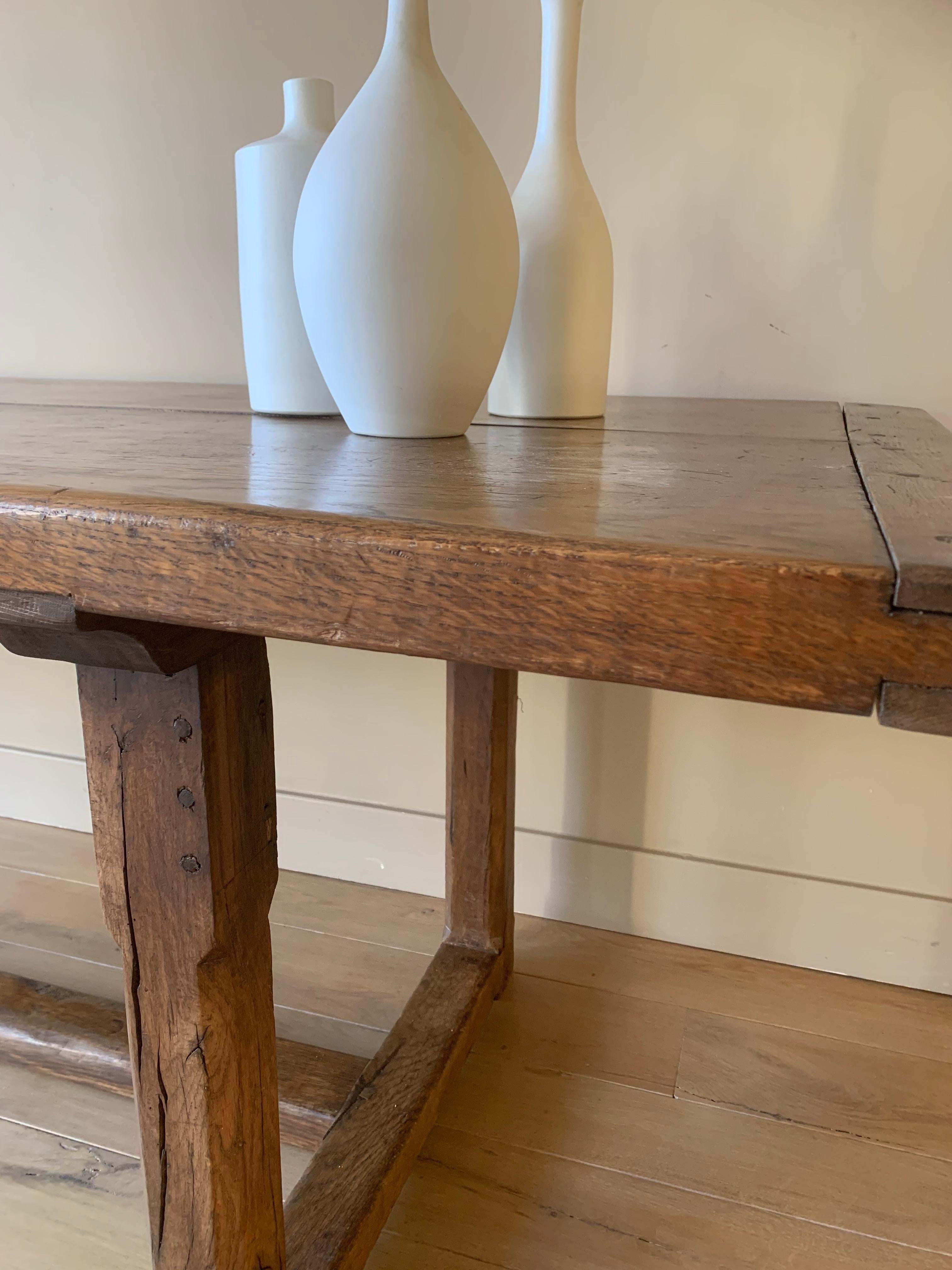 19th Century Refectory Farm Table 2