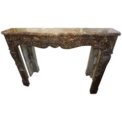 19th Century Regence Style Marble Mantel