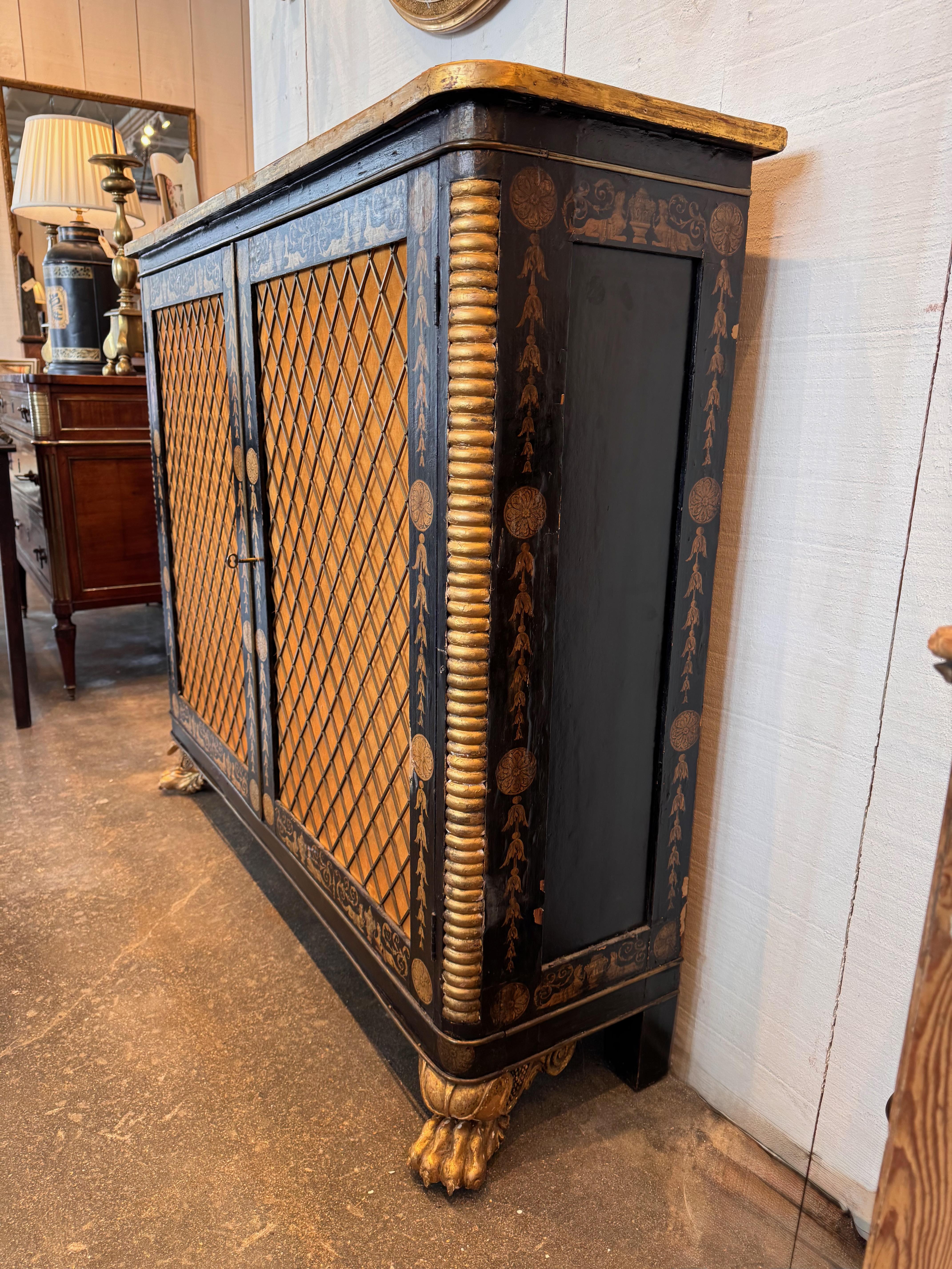 Gabinetto Regency del XIX secolo in vendita 4