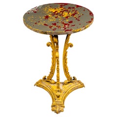 19th Century Regency Cast Iron Conservatory Table