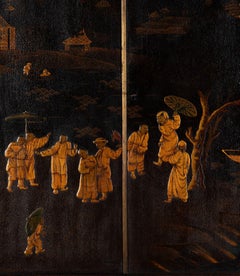 19th Century Regency Chinoiserie Cabinet on Stand