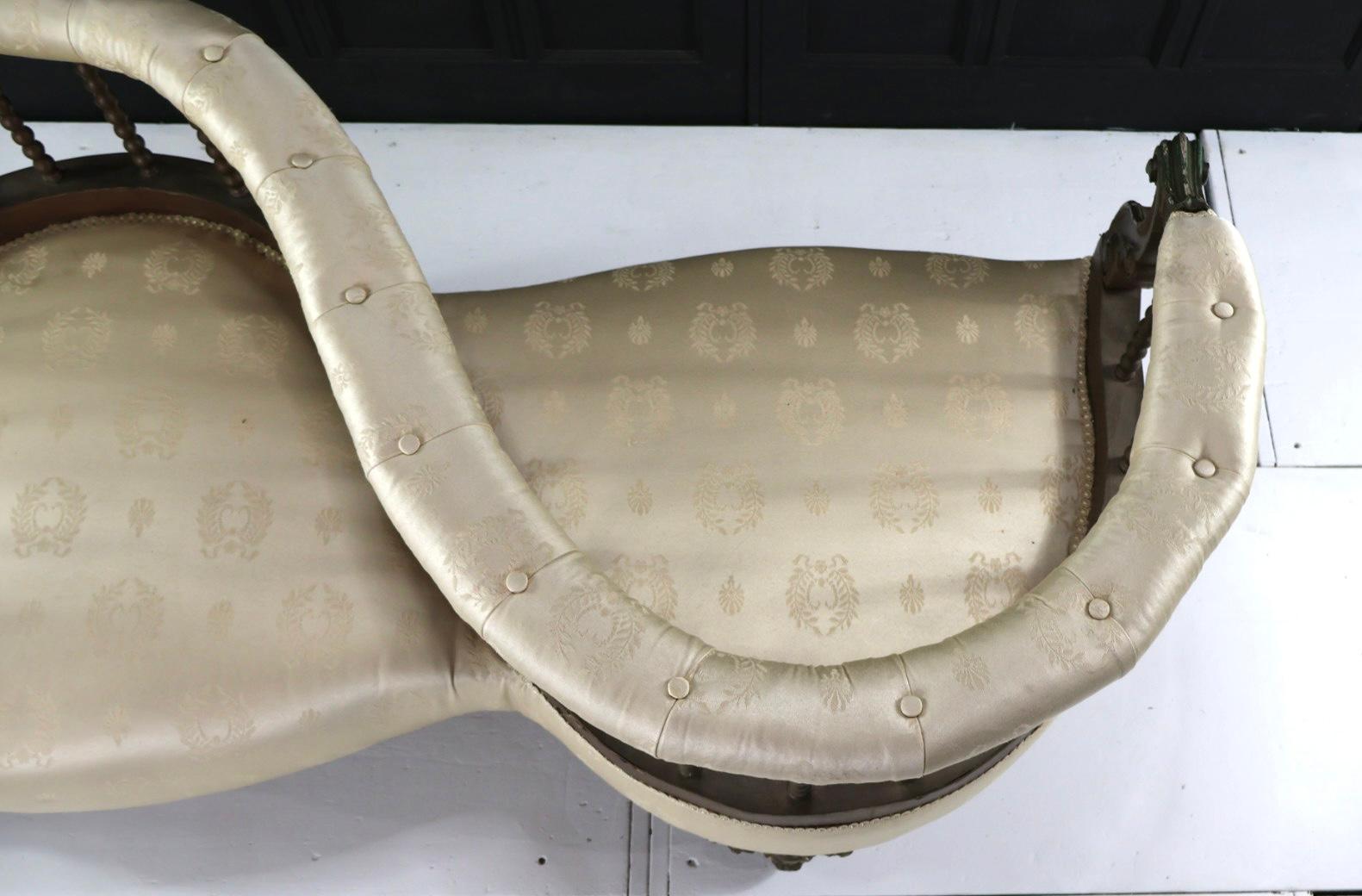 Upholstery 19th Century Regency Conversation Seat