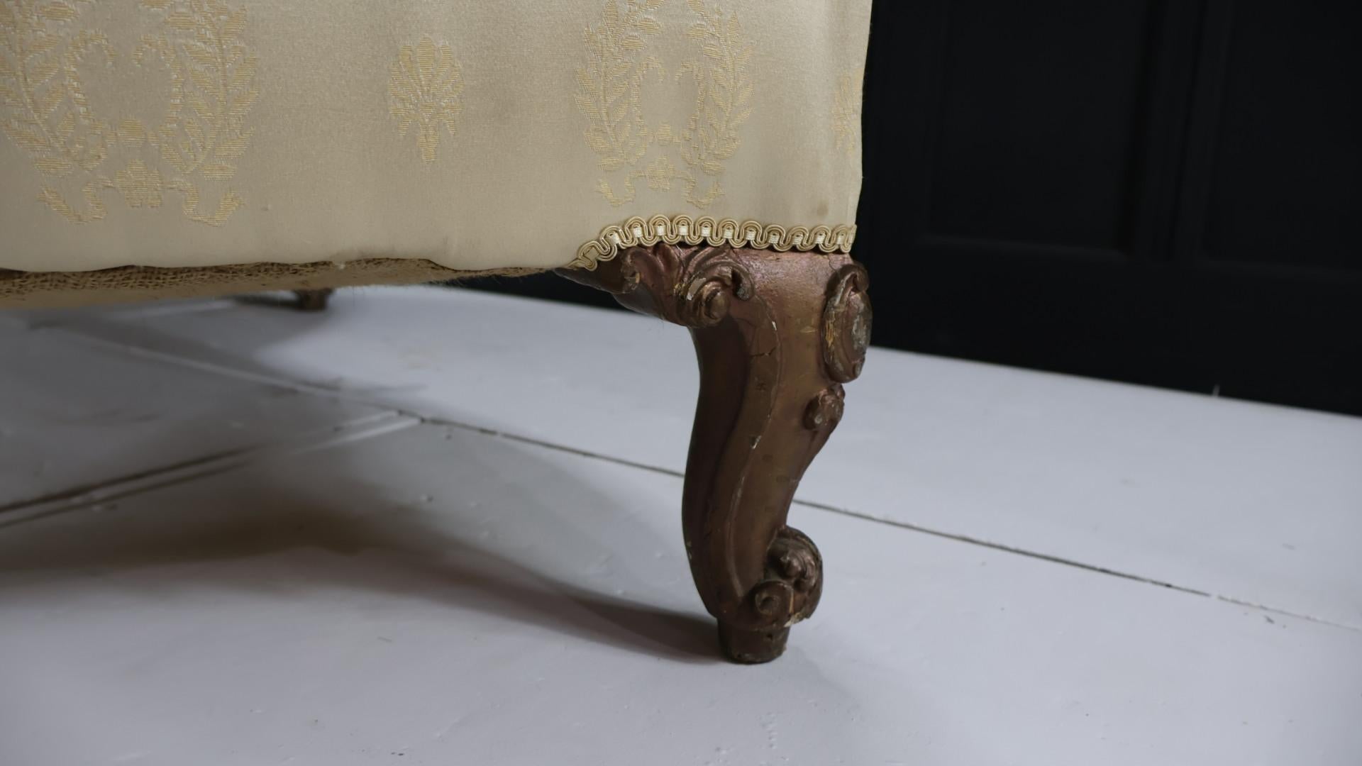 19th Century Regency Conversation Seat 1