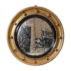 19th Century Regency Convex Mirror, Circa 1820