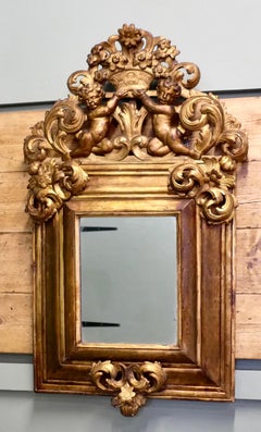 19th Century Regency Gilt Mirror This is a very impressive large carved mirror