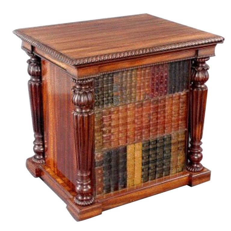 Regency period Goncalo Alves Library Folio Cabinet Attributed to Gillows, 1825