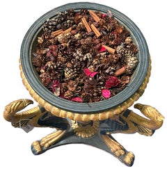 Regency-Jardiniere aus dem 19. Jahrhundert mit Schnitzereien aus Giltwood