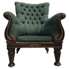 19th Century Regency Library Chair