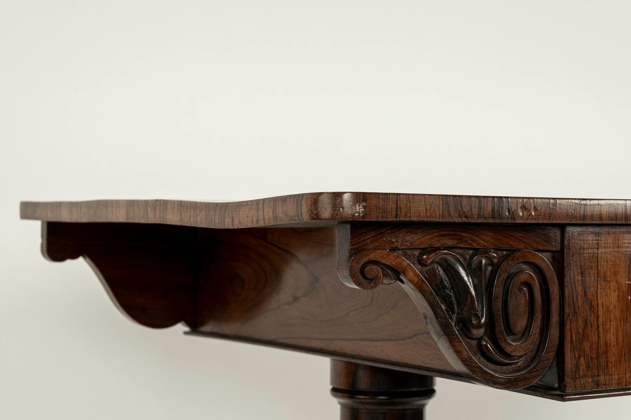 19th Century, Regency Library Table 2