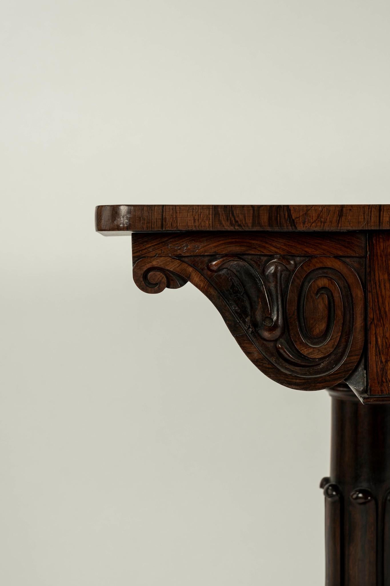 19th Century, Regency Library Table 4