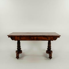19th Century, Regency Library Table