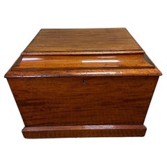 19th Century Regency Mahogany Antique Cellaret / Wine Box