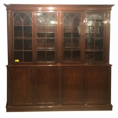 19th Century Regency Mahogany Bookcase, 1820s