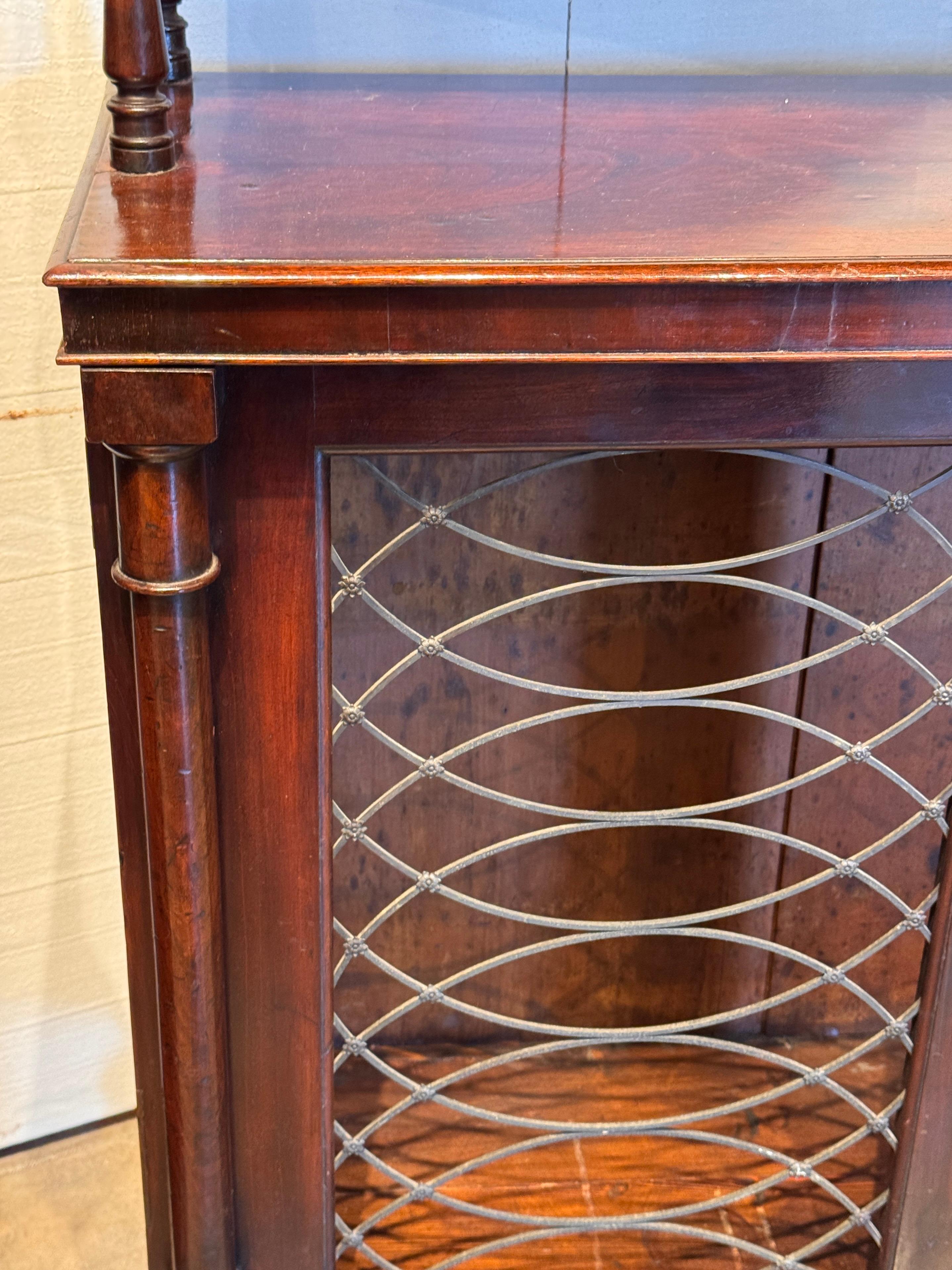 19th Century Regency Mahogany Cabinet For Sale 6