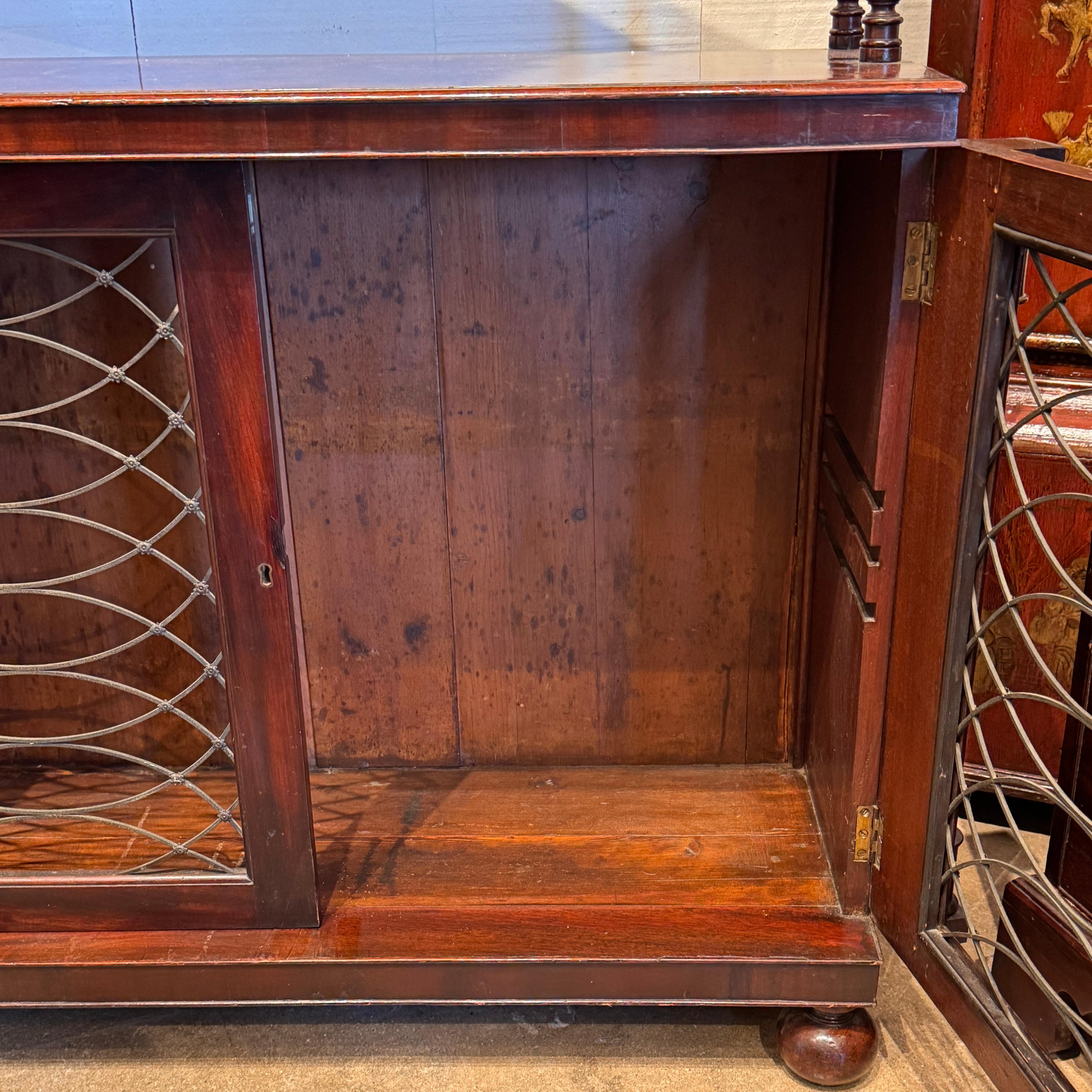 19th Century Regency Mahogany Cabinet For Sale 8