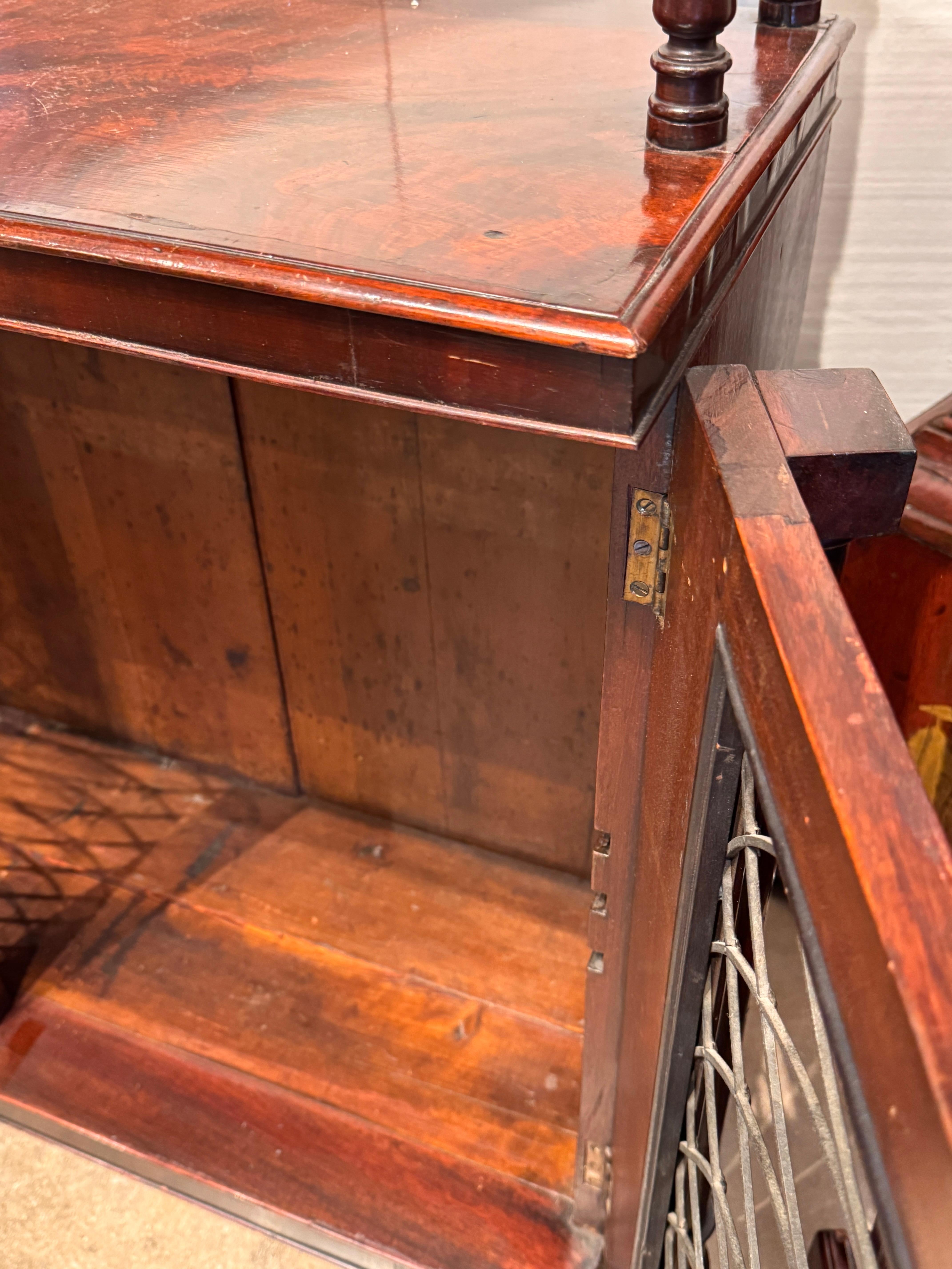 19th Century Regency Mahogany Cabinet For Sale 9