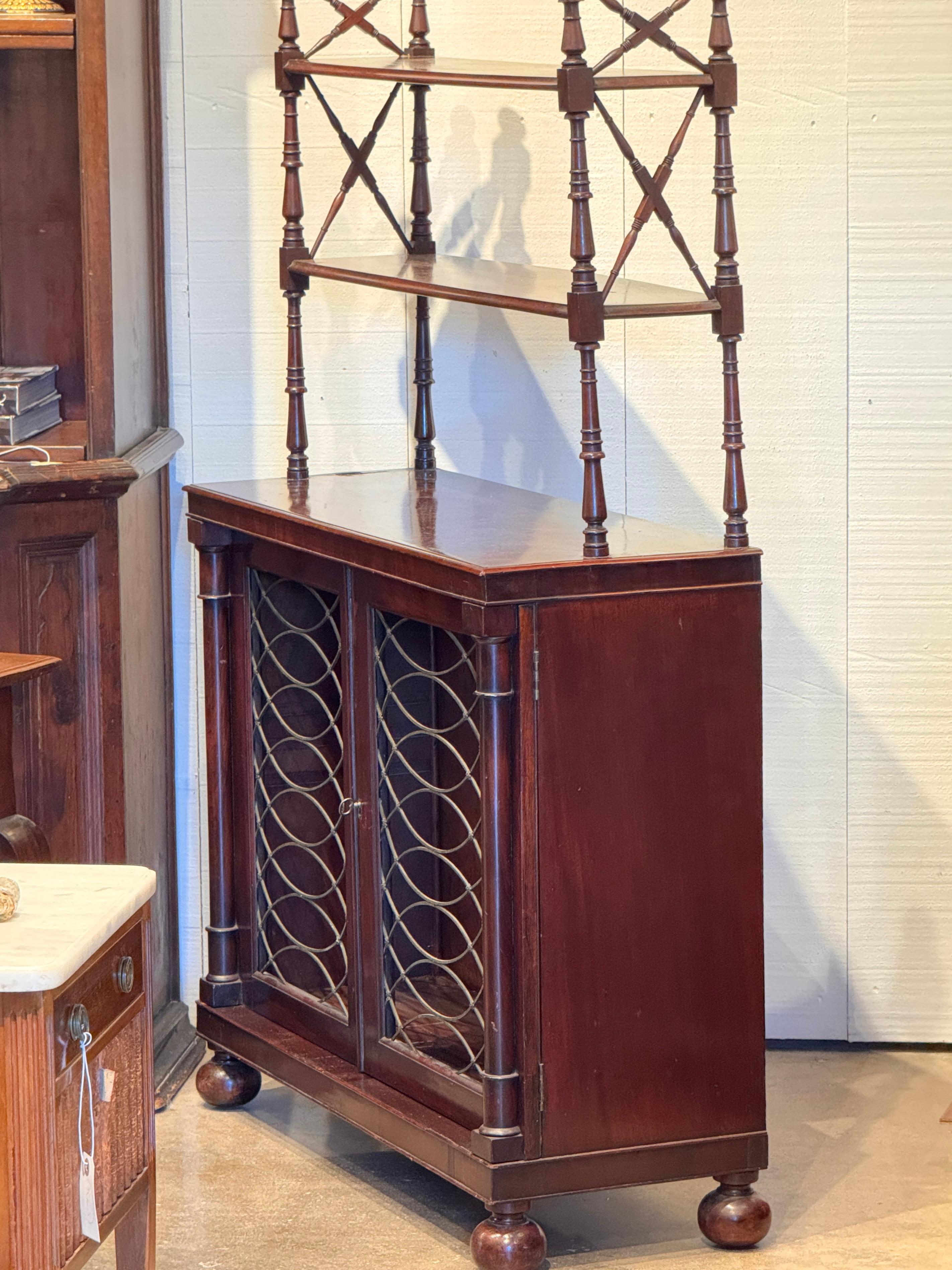 19th Century Regency Mahogany Cabinet For Sale 10