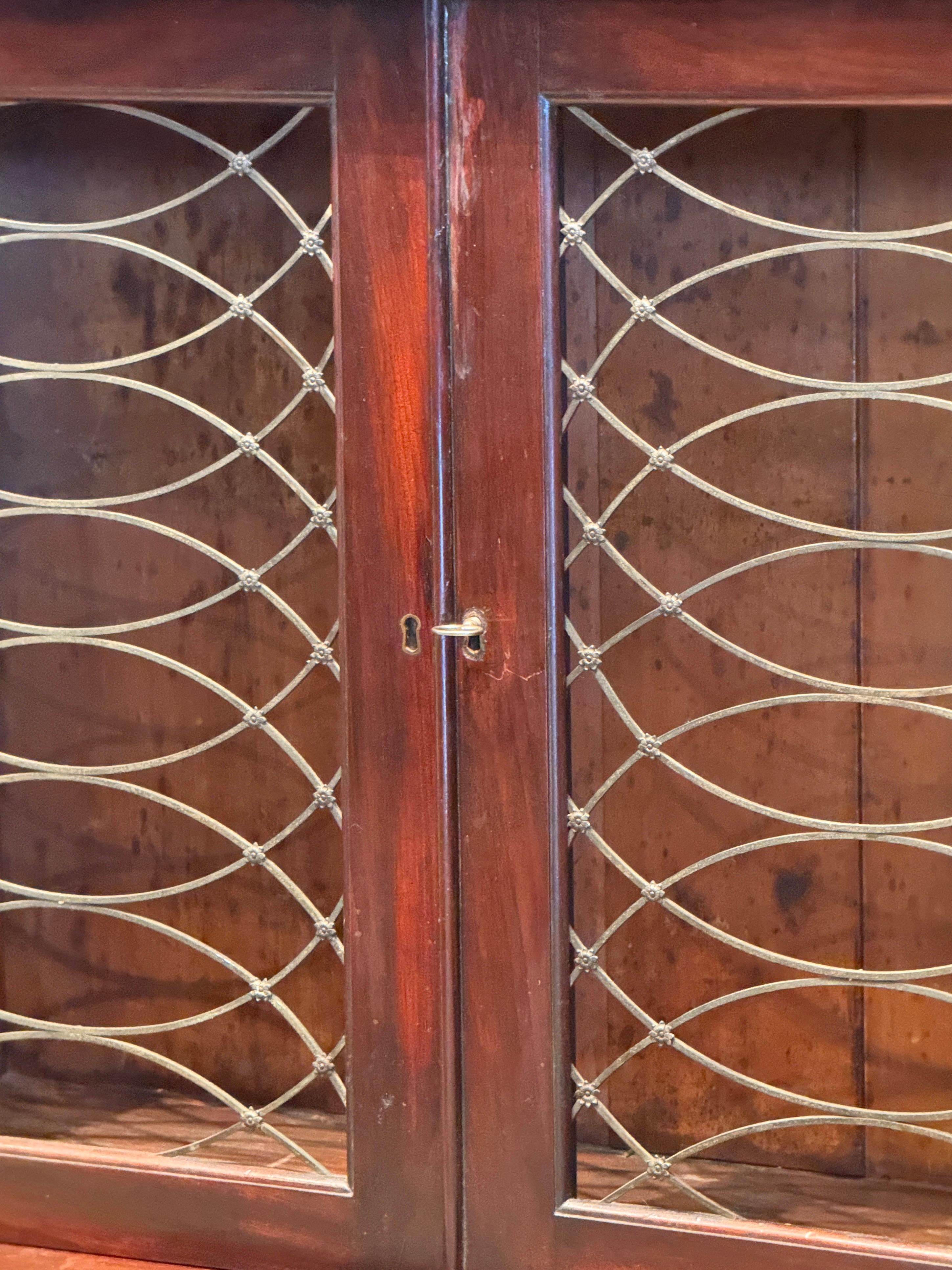 19th Century Regency Mahogany Cabinet For Sale 3