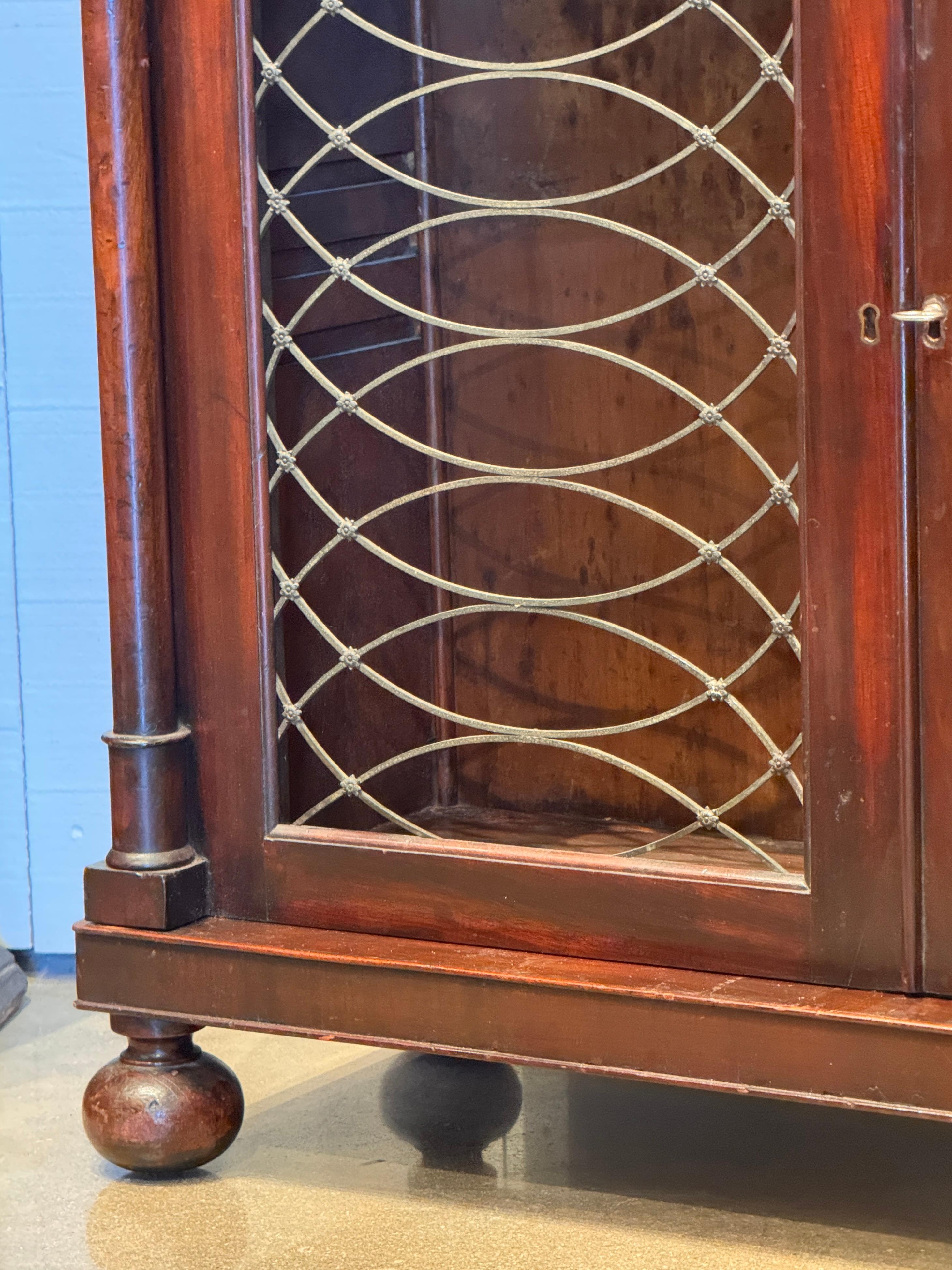 19th Century Regency Mahogany Cabinet For Sale 4