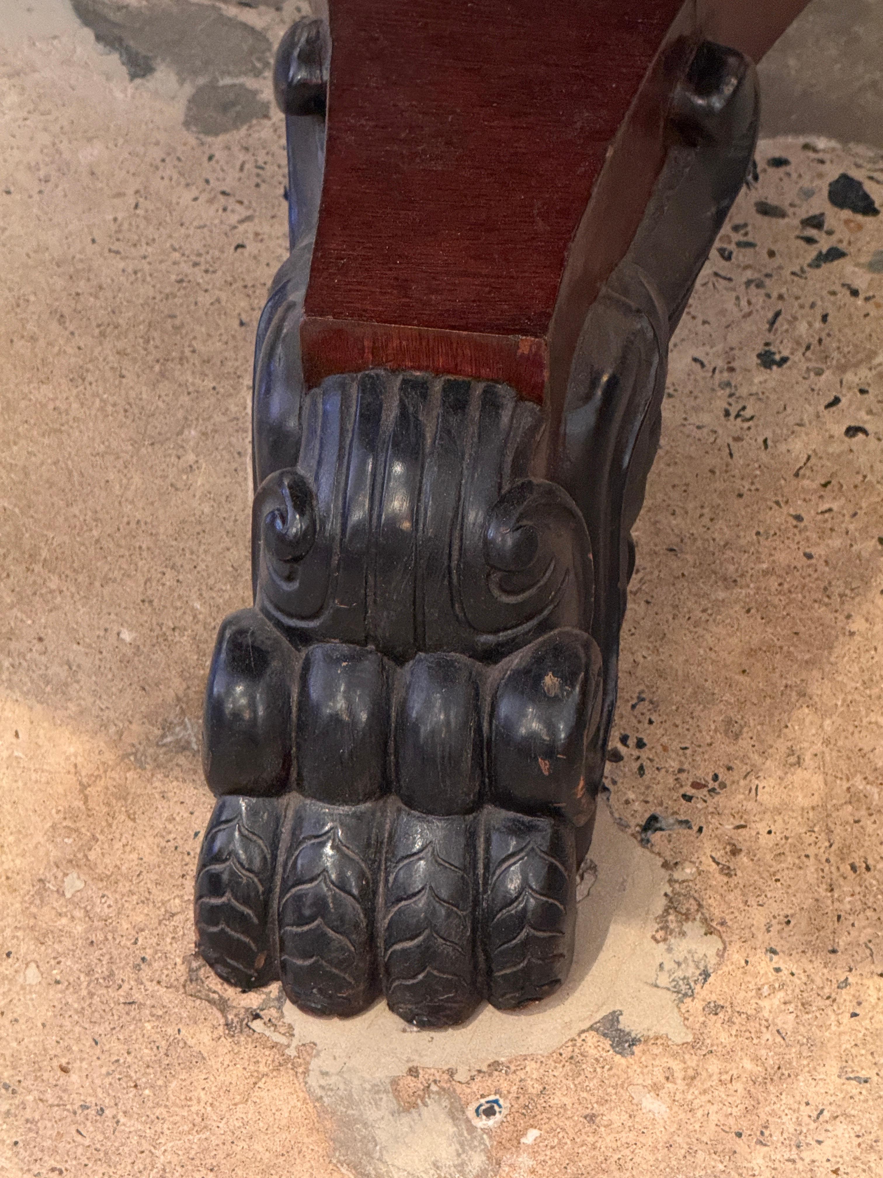 19th Century Regency Mahogany Center Table For Sale 2